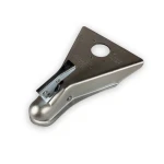 RAM A-Frame trailer coupler 2 inch ball 5000 lb zinc CA-5100-Z