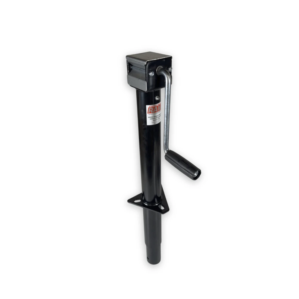 RAM round A-frame sidewind trailer jack black TJA-5000S-B