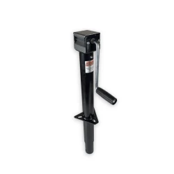 RAM Round A-Frame Sidewind Trailer Jack, 3,000 lb Lift, 5,000 lb Support, 14.5 in Travel, Black, TJA-5000S-B