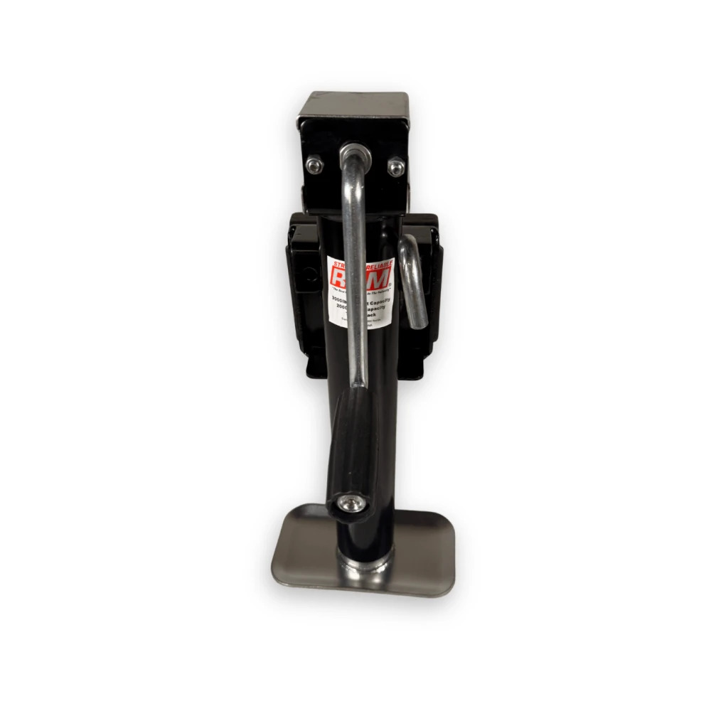 RAM bracket mount swivel trailer jack sidewind 2000 lb lift black TJB-2001S-B
