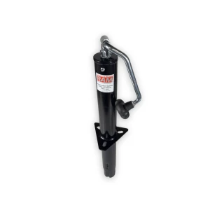 RAM Round A-Frame Trailer Jack Topwind 5000 lb Black TJA-5000T-B