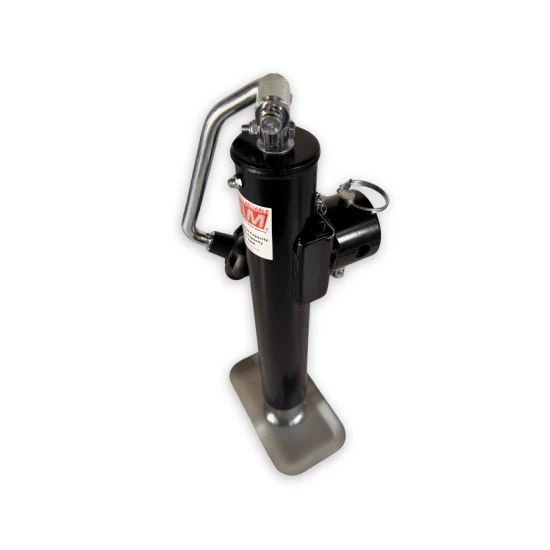RAM Pipe Mount Swivel Trailer Jack TJP-5001-B black topwind 5000 lb