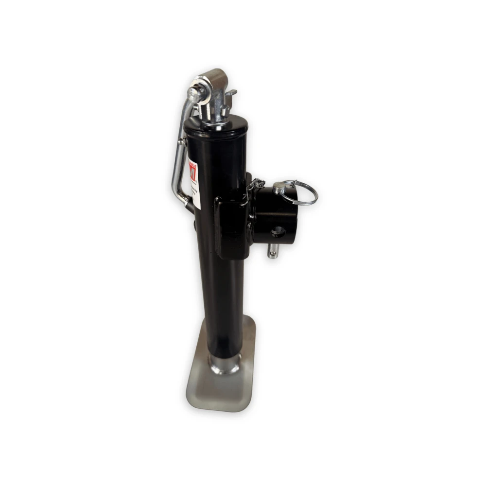 RAM Pipe Mount Swivel Trailer Jack TJP-5001-B black topwind 5000 lb
