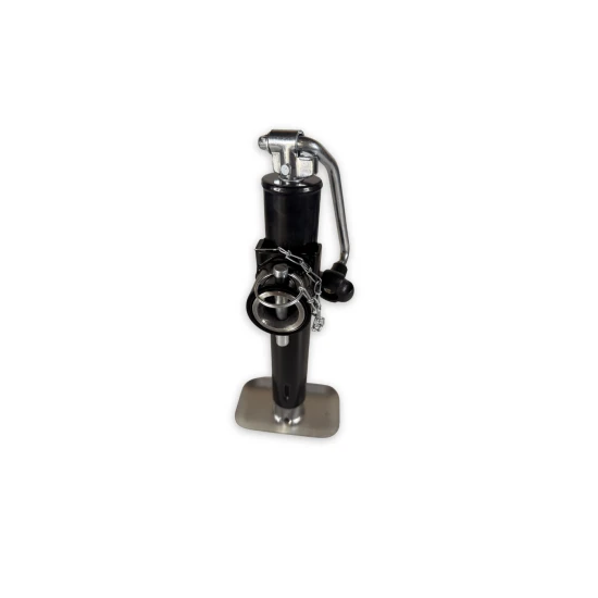 RAM Pipe Mount Swivel Trailer Jack TJP-5001-B black topwind 5000 lb