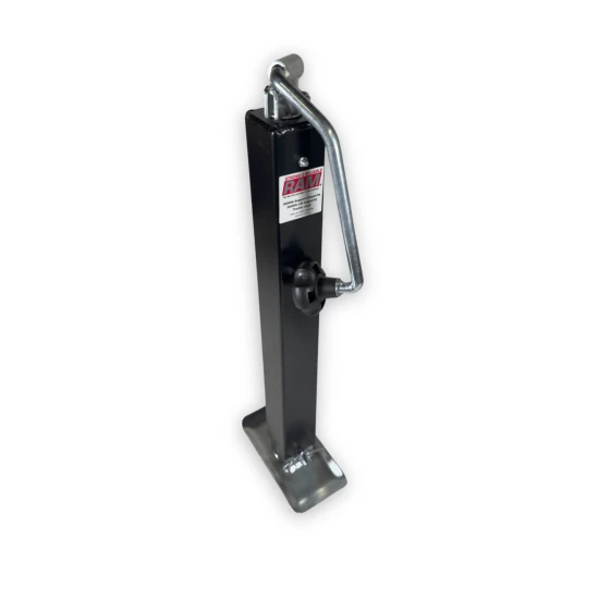 RAM Direct Weld Heavy Duty Square Trailer Jack TJD-5000 black topwind drop leg 5000 lb