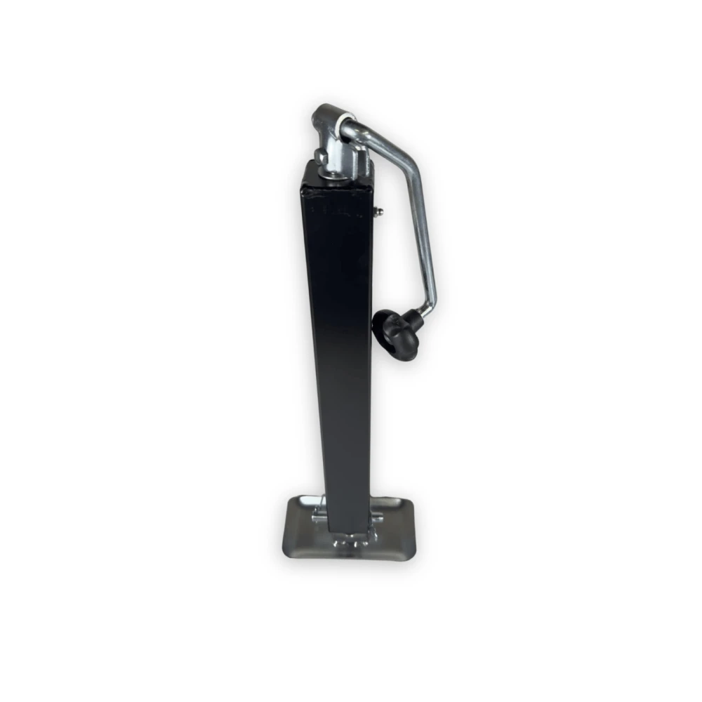 RAM Direct Weld Heavy Duty Square Trailer Jack TJD-5000 black topwind drop leg 5000 lb