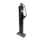 RAM Direct Weld Heavy Duty Square Trailer Jack TJD-5000 black topwind drop leg 5000 lb