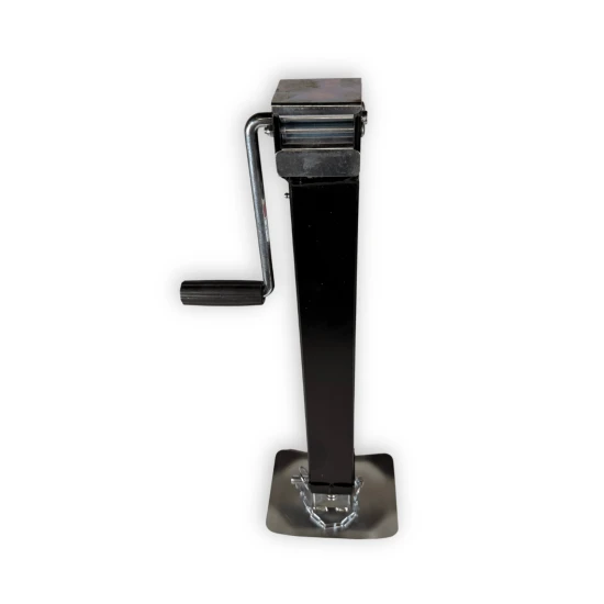 RAM Direct Weld Heavy Duty Square Trailer Jack Sidewind 8000 lb support 7000 lb lift black TJD-7000S