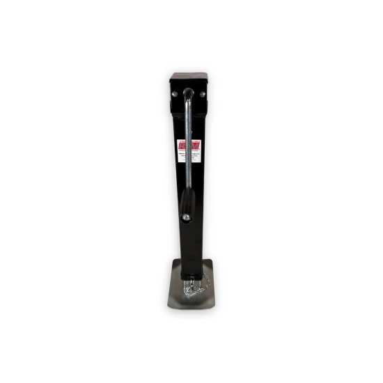 RAM Direct Weld Heavy Duty Square Trailer Jack Sidewind 8000 lb support 7000 lb lift black TJD-7000S