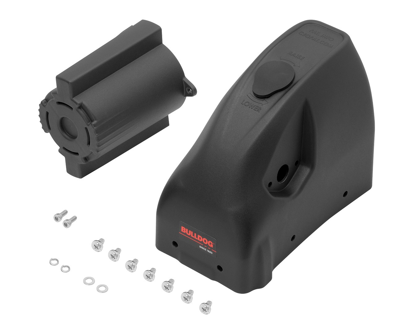 Replacement Black Cover w Mounting Hardware for Bulldog Velocity Series 